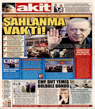 Yeni Akit
 Gazetesi oku