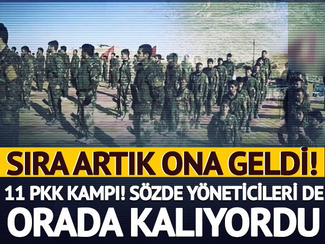 Sıra artık ona geldi! 11 PKK kampı: Sözde yöneticileri de orada kalıyordu