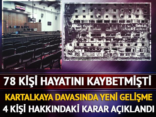 Kartalkaya davasında yeni gelişme... 4 kişi hakkında karar açıklandı