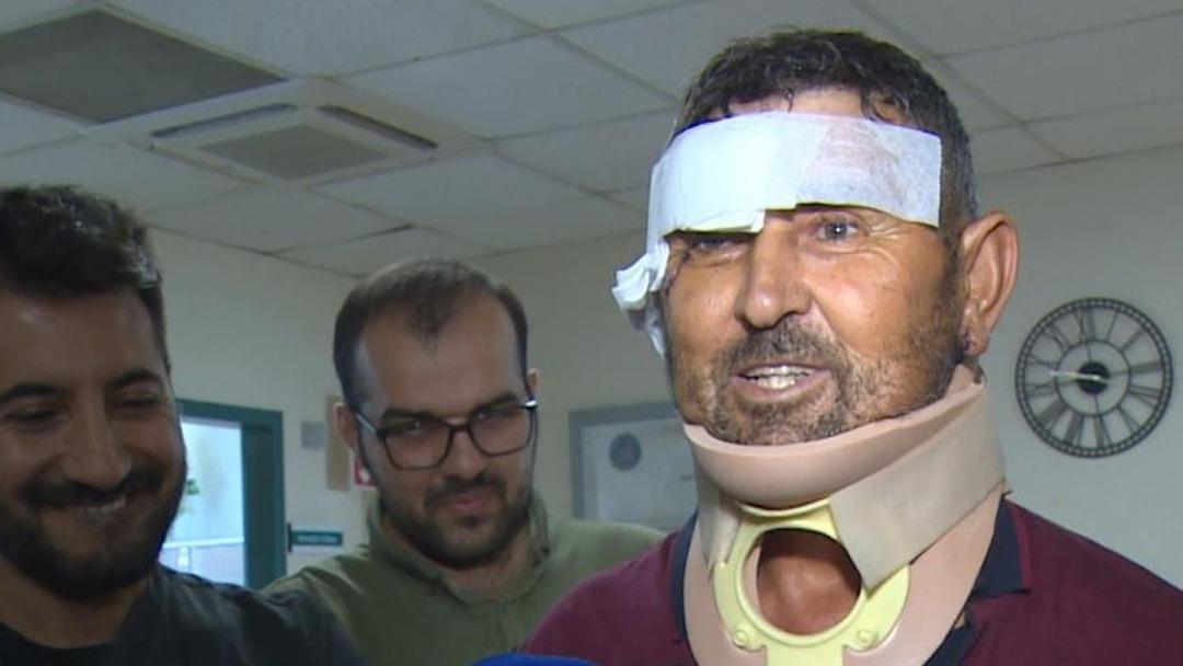 Türkiye nin konuştuğu adam taburcu oldu! Aslanla mücadelesini anlattı: "Sinek ısırmasın diye üstümüzü örttük, aslan ısırdı" 4
