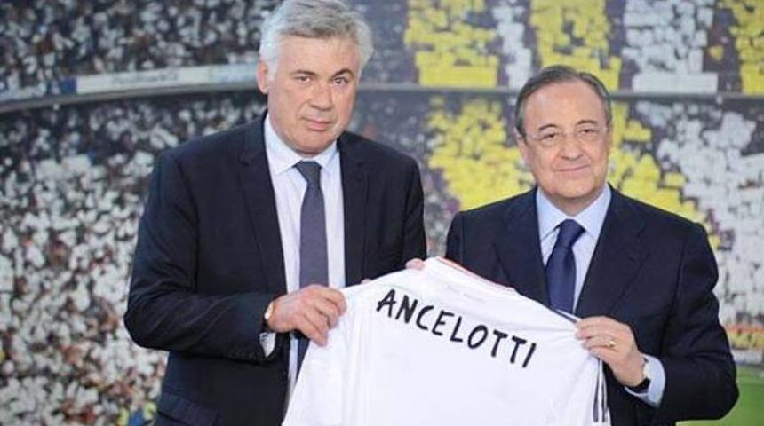 Ancelotti basına tanıtıldı
