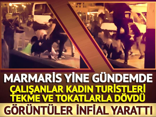 Marmaris yine gündemde! Çirkin dansların ardından şimdi de darp