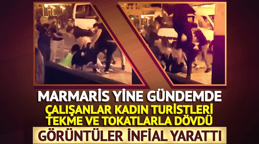 Marmaris yine gündemde! Çirkin dansların ardından şimdi de darp