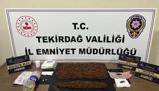 Tekirdağ'da uyuşturucu operasyonu! 3 kişi tutuklandı