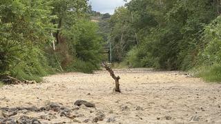 Sakarya'nın gözde mekanlarından Maden Deresi'ndeki şelale kurudu