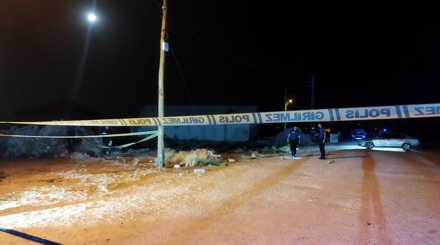 Konya'da pompalı tüfekle havaya ateş açılması sonucu 2 kişi yaralandı