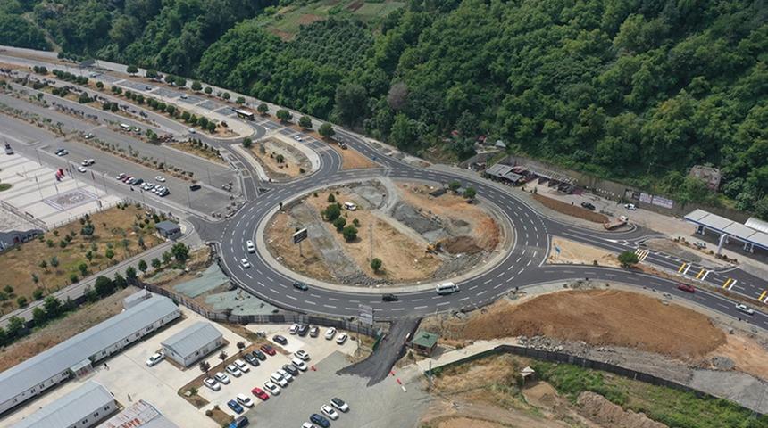 Trabzon Şehir Hastanesi Kavşağı trafiğe açıldı