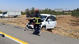 Şanlıurfa'da otomobil ile hafif ticari araç çarpıştı! Kazada 5 kişi yaralandı