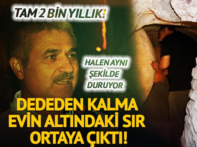 Dededen kalma evin altındaki sır ortaya çıktı! 'Böyle bir tarih yok olmamalı'