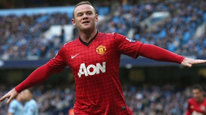 ManU'ya Rooney m&uuml;jdesi!