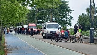 Giresun’da boğulma tehlikesi geçiren şahıs hastaneye kaldırıldı