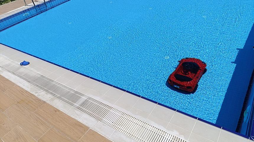 Samsun'da feci olay! 4 yaşındaki çocuk akülü arabasıyla sitenin havuzuna düştü: Hayati tehlikesi sürüyor