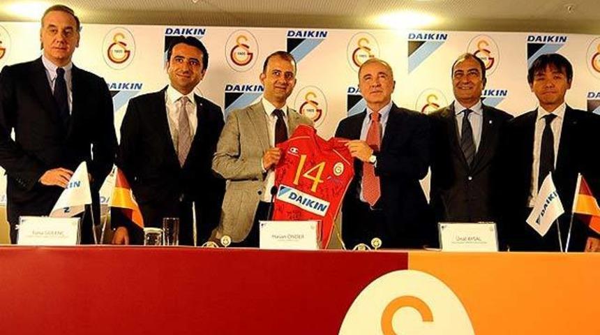 Galatasaray iki yıl daha Daikin!