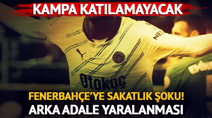 F.Bahçe'de sakatlık şoku! Kampa katılamayacak...