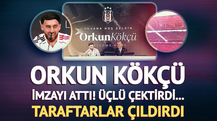 Orkun Kökçü için imza töreni düzenlendi!