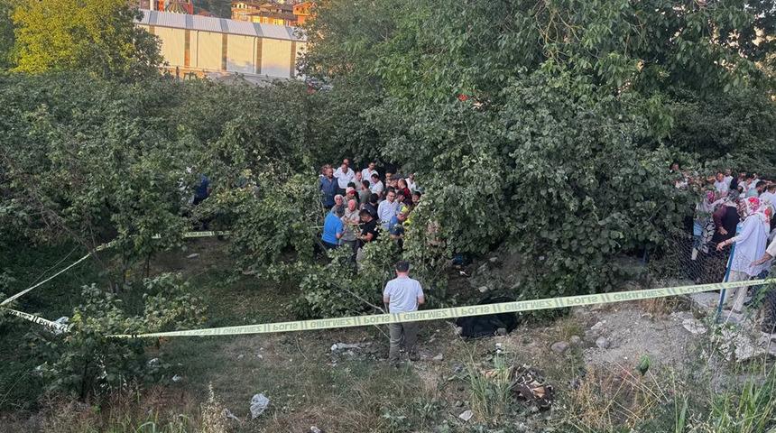Zonguldak'ta kamyonet fındık bahçesine uçtu! Araçtan fırlayan sürücü hayatını kaybetti