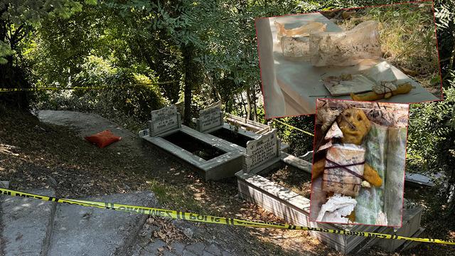 Bartın'da esrarengiz olay! 4 yıl önce vefat eden adamın mezarında bulundu: Aile fertlerimizin isimleri yazıyordu