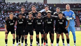 Beşiktaş hazırlık maçında berabere kaldı...