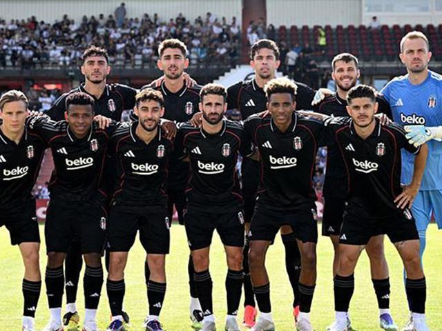 Beşiktaş hazırlık maçında berabere kaldı...