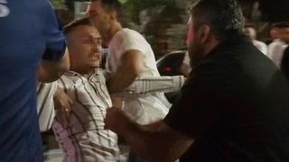 Alkollü sürücü önce polise direnip zorluk çıkardı sonra polis aracının camını kırdı