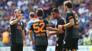 Galatasaray İngiltere'de şov yaptı!