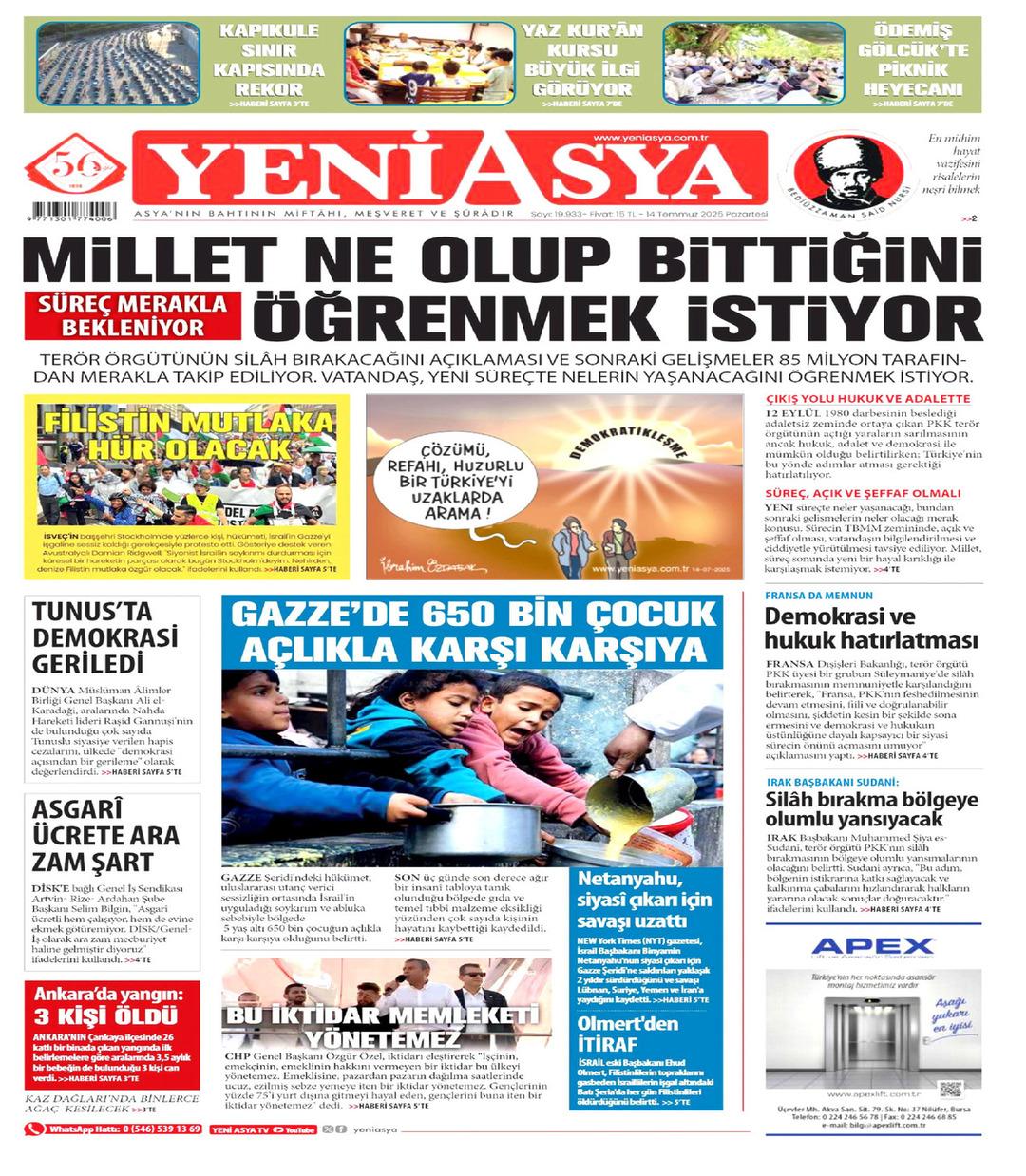 Yeni Asya Gazetesi