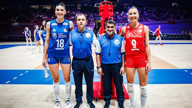 Filenin Sultanları, Sırbistan'a 3-0 mağlup oldu