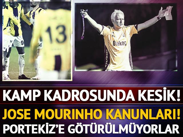 F.Bahçe'de kamp kadrosunda 2 yıldız yok!
