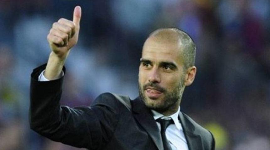 Pep Guardiola tarihe ge&ccedil;ti!