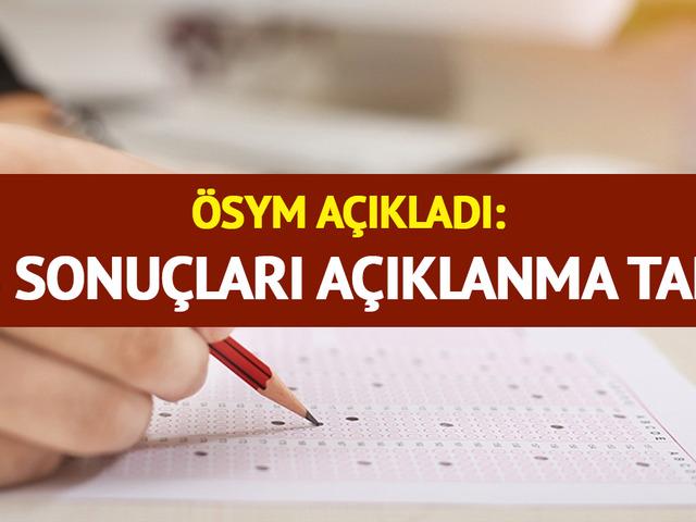 YKS sınav sonuçları ne zaman açıklanacak?