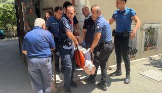 Yaşlı adamın yardım çığlıkları! Yalnız yaşadığı evinde düşünce sesini böyle duyurdu