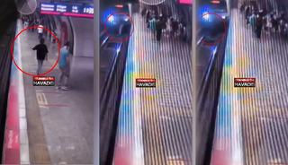 Vezneciler metro istasyonunda intihar! Panik yaşandı