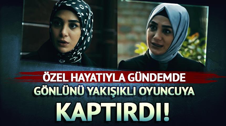 Özel hayatıyla gündemde! Gönlünü yakışıklı oyuncuya kaptırdı