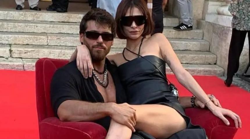 Can Yaman sevgilisi Sara Bluma'yı tatile götürdü! Plajda sırtında taşıdı 