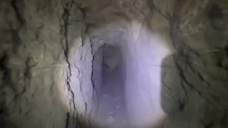 TSK, mağaranın içini paylaştı!  33 odalı 1800 metre... Cephanelik gibi