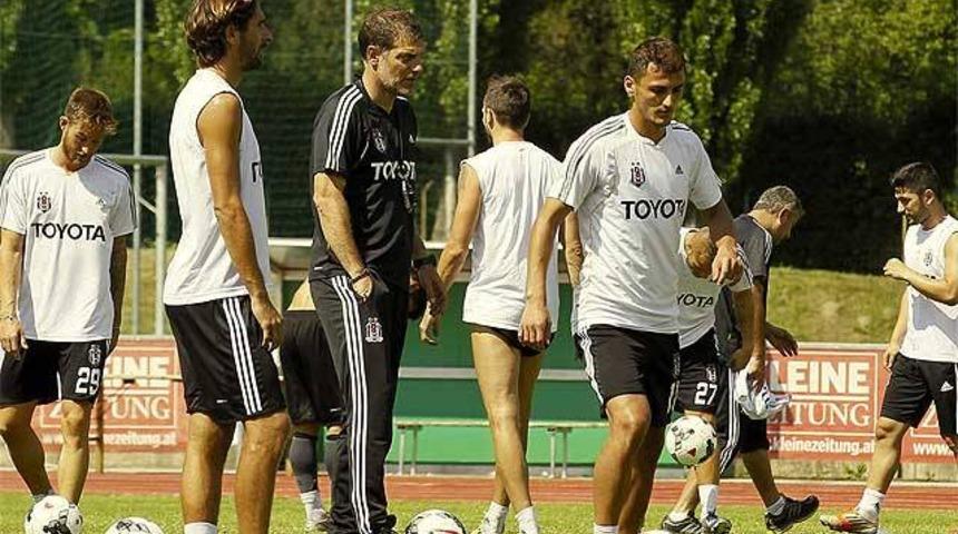 Beşiktaş idmanında kavga