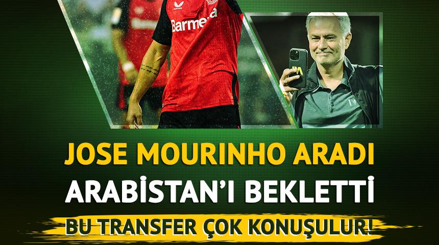 Jose Mourınho'dan yıldız isme telefon!