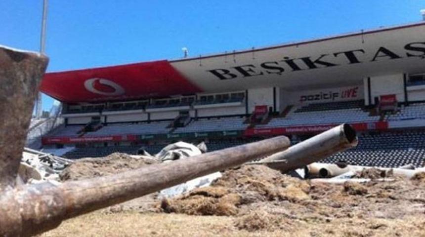 İn&ouml;n&uuml; Stadyumu'nda sıcak saatler!