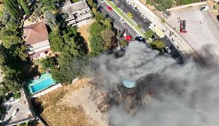 Pendik’te atık su arıtma tesisinde çıkan yangın söndürüldü
