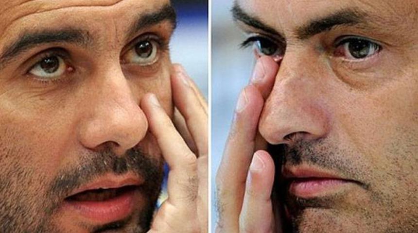 Guardiola ve Mourinho karşı karşıya!