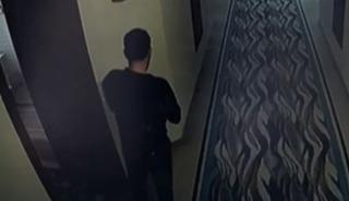 Otelin yöneticileri yangın anında böyle kaçmışlar
