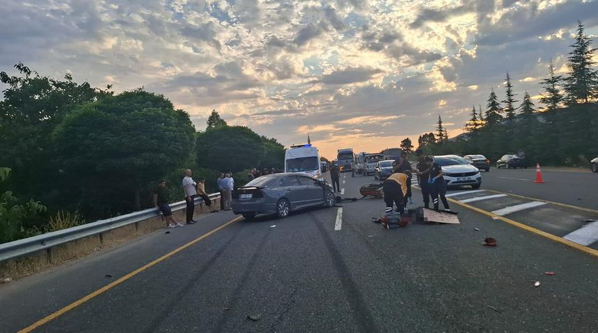 Elazığ’da trafik kazası: 1 ölü 1 yaralı