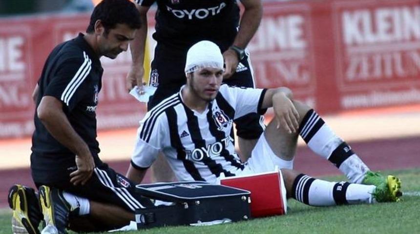Beşiktaşlı yıldız hastanelik oldu
