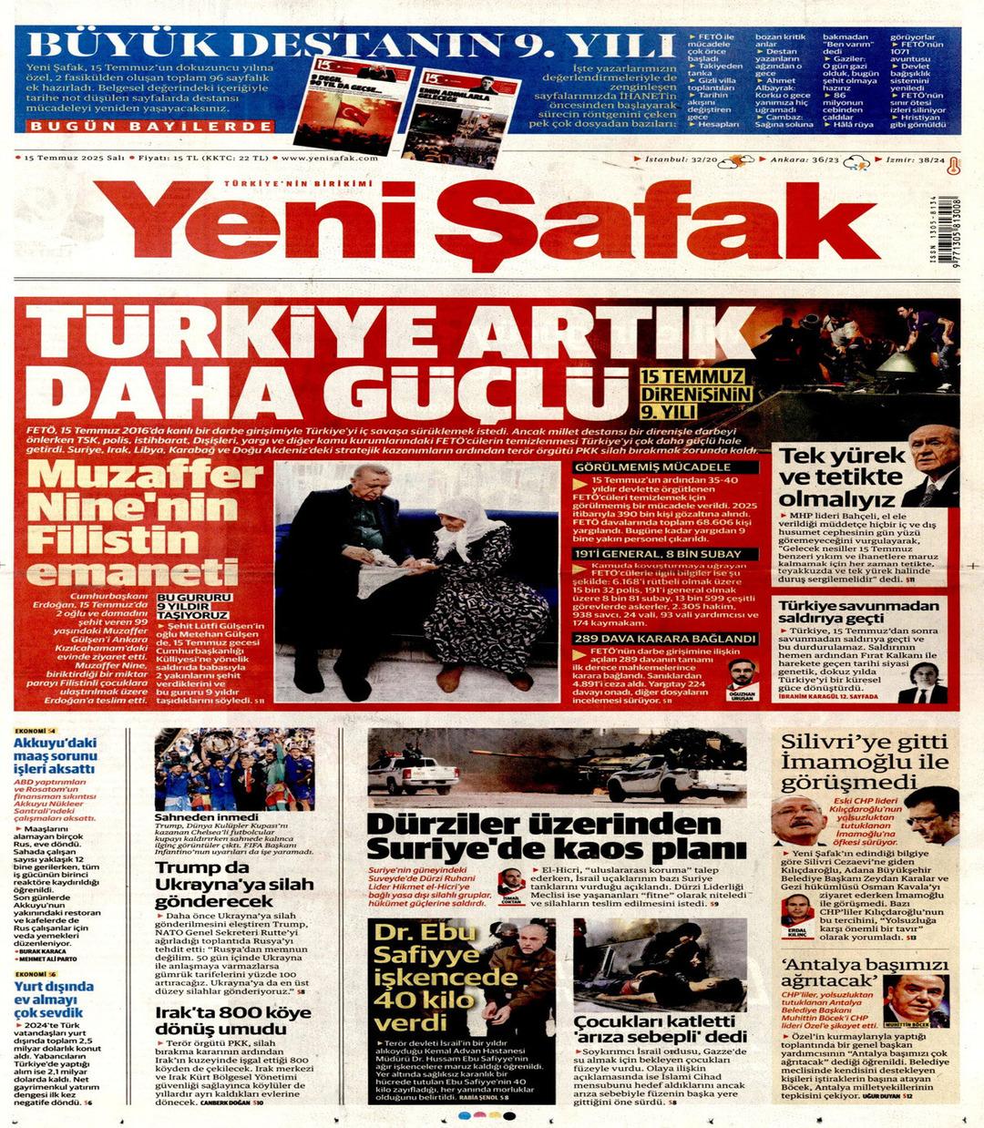 Yeni Şafak Gazetesi