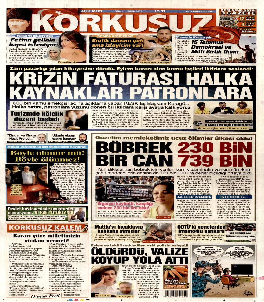 Korkusuz Gazetesi