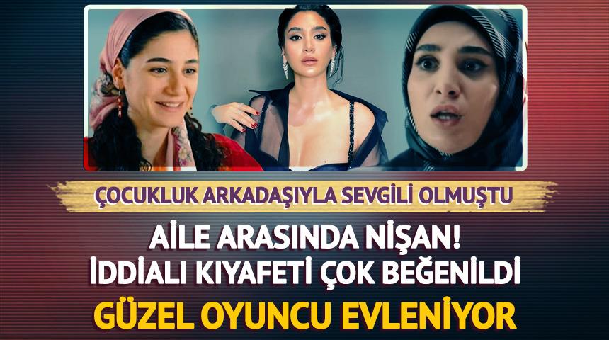 Kızıl Goncalar’ın Birgül’ü o oyuncuyla evleniyor! Nişan tarzı çok beğenildi