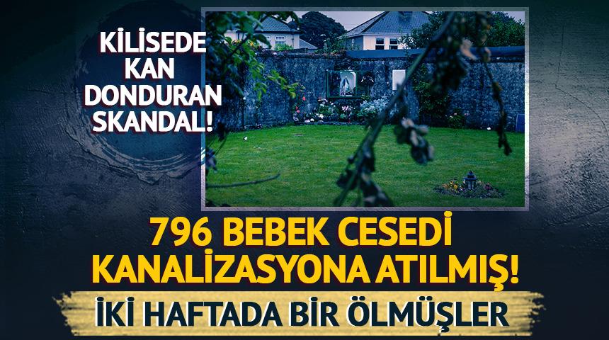 Kilisede kan donduran skandal! 796 bebek cesedi fosseptik çukuruna atılmış