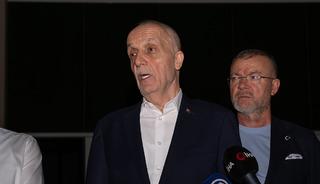 TÜRK-İŞ Başkanı Atalay 'Bu oyun tehlikeli' deyip 26 Ağustos'u işaret ett