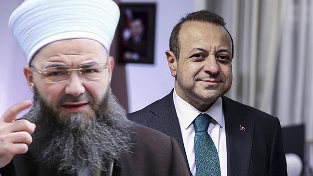 Cübbeli Ahmet ile Egemen Bağış sosyal medyada birbirine girdi! Camdan evin varsa taş atma