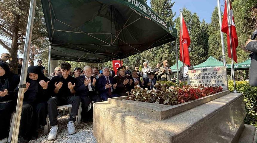15 Temmuz şehidi, 9’uncu yıl dönümünde mezarı başında anıldı